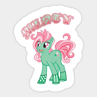 Minty-licious Sticker